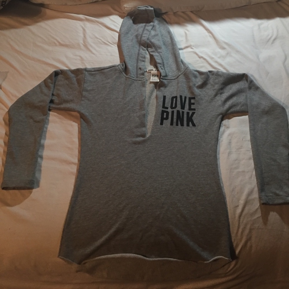 Victoria secret gray hoodie